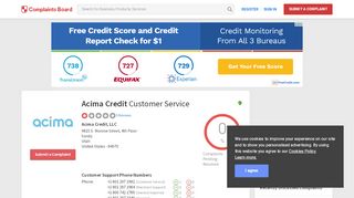 
                            9. Acima Credit Customer Service, Complaints and Reviews