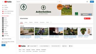 
                            5. Ackerhelden - YouTube