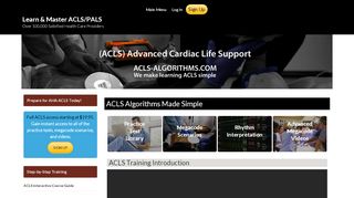 
                            5. ACLS algorithms made simple | ACLS-Algorithms.com