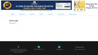 
                            6. ACML Login | kgms