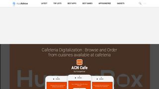 
                            4. ACN Cafe by Hungerbox - AppAdvice