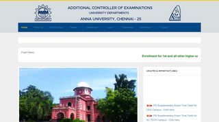 
                            4. ACOE (UD)- Anna University, Chennai-25