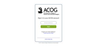 
                            5. ACOG Fellow Applicant Login or Register for site