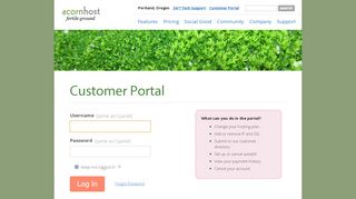 
                            7. Acorn Host Customer Portal