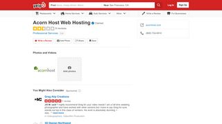 
                            9. Acorn Host Web Hosting - Professional Services - Ladd's ...