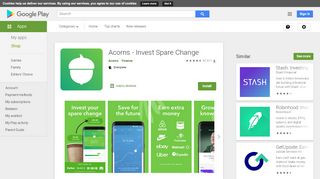 
                            7. Acorns - Invest Spare Change - Apps on Google Play