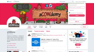 
                            3. aCOWtancy (@aCOWtancy) | Twitter