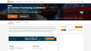 
                            9. ACPC (Aug 2017), Air Carriers Purchasing Conference, San ...