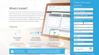 
                            4. Acquia - Create A Free Acquia Cloud Site