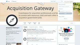 
                            5. Acquisition Gateway (@Acq_Gateway) | Twitter