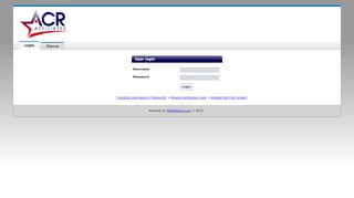 
                            8. ACRAffiliates - Login