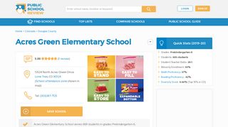 
                            3. Acres Green Elementary School Profile (2018-19) | Lone Tree, CO