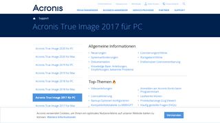 
                            3. Acronis True Image 2017 für PC