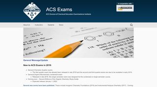 
                            9. ACS Exams | ACS Division of Chemical Education ...