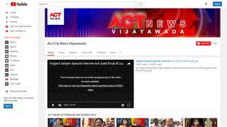 
                            9. Act City News Vijayawada - YouTube