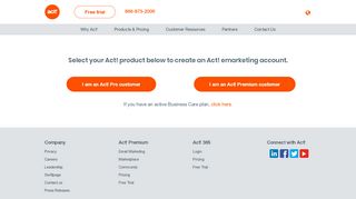 
                            3. Act! emarketing Login - Act! CRM