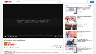 
                            8. ACT Fibernet Online Bill Payment - YouTube