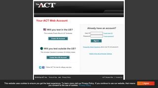 
                            4. ACT Login - ACT Test