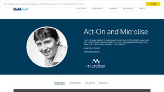 
                            8. Act-On and Microlise Success Story