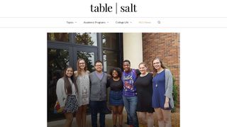 
                            5. Act Six Scholarship applications due Nov. 7 - Table Salt | …