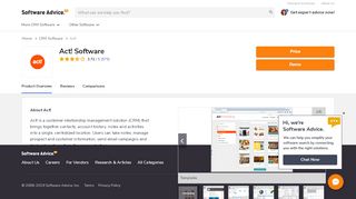 
                            8. Act! Software - 2019 Reviews, Pricing & Demo