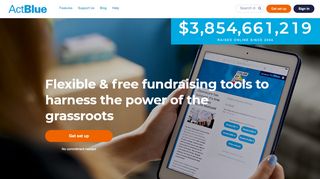 
                            1. ActBlue — Billions raised online since 2004