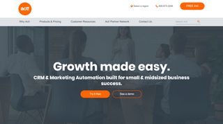 
                            9. act.com - CRM & Marketing Automation Built for Small ...