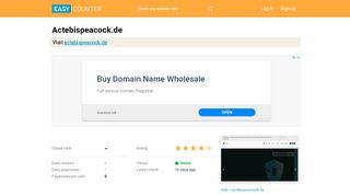 
                            5. Actebispeacock.de: ALSO Deutschland GmbH