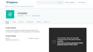 
                            7. Actindo Reviews and Pricing - 2019 - Capterra
