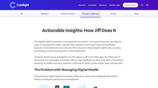 
                            6. Actionable Insights: How Jiff Does It – Castlight Health