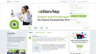 
                            6. Actionstep (@Actionstep) | Twitter