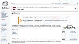 
                            5. ActionStep - Wikipedia