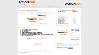 
                            8. Actionvoip | Download the software here