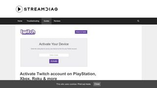 
                            6. Activate Twitch account on PlayStation, Xbox, Roku …