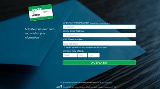 
                            7. Activate your AFSCME membership card