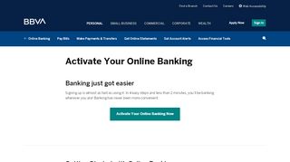 
                            8. Activate Your Online Banking | BBVA