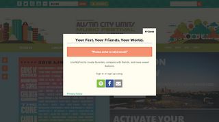 
                            2. activate your wristband - ACL Music Festival