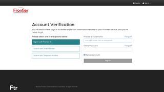 
                            3. Activation Portal - Frontier Communications