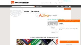 
                            4. Active Classroom - Social Studies School Service