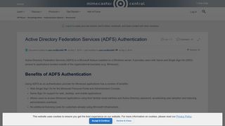 
                            3. Active Directory Federation Services (ADFS) Aut... | Mimecaster Central