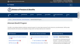 
                            9. Active Pension Members ABP | NJ Division of Pensions & Benefits