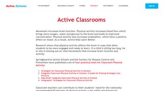 
                            3. Active Schools · Active Classrooms • Active Schools