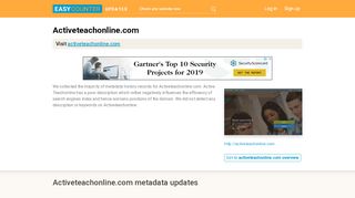 
                            7. Active Teachonline (Activeteachonline.com) - ActiveLearn