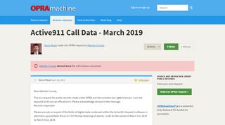 
                            8. Active911 Call Data - March 2019 - an Open Public Records ...