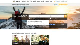 
                            1. ACTIVE.com - Find local events and things you love to do