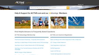 
                            9. ACTIVE.com Help & Support