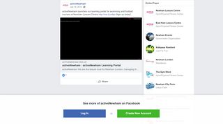 
                            4. activeNewham - activeNewham launches our learning portal ...