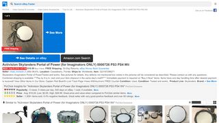 
                            5. ACTIVISION SKYLANDERS PORTAL of Power (for Imaginators ONLY ...