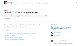 
                            4. activity Accela Citizens Access Portal File and Research ... - indy.gov