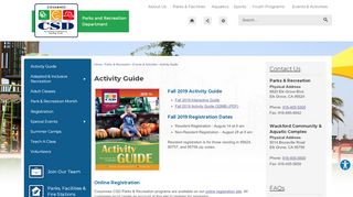 
                            5. Activity Guide | Cosumnes CSD | Elk Grove & Galt, CA